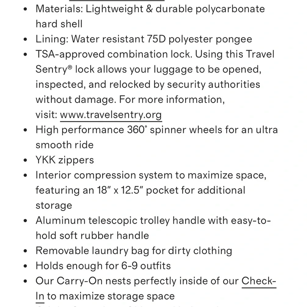 Quince 22” Carry-On - Picture 5 of 11